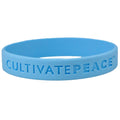 Hunger Site Cultivate Peace Silicone Bracelet