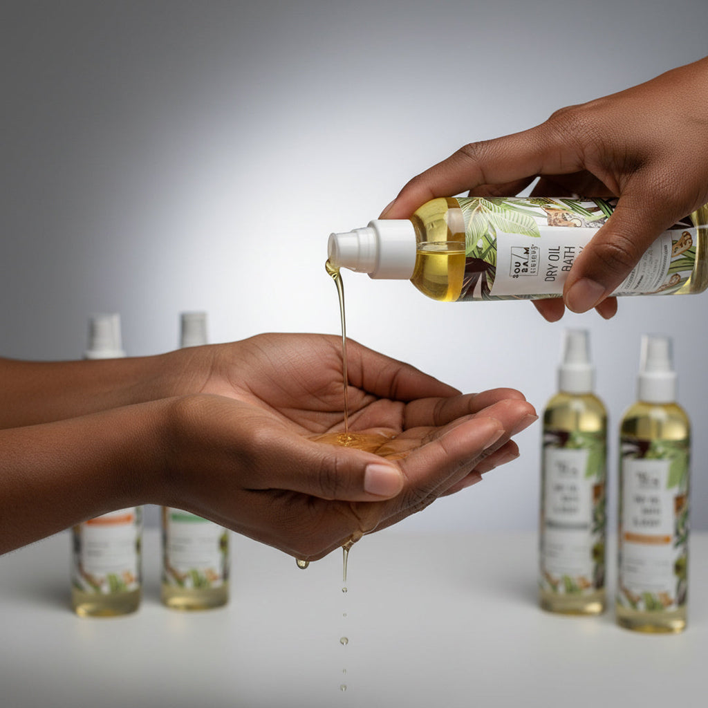 Body Massage Oil - Dry Oil Bath & Body
